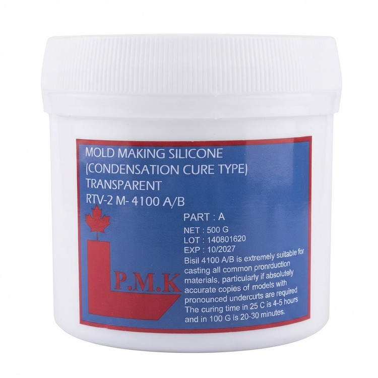 سیلیکون قالبسازی شفاف P.M.K (مدل M-4100 A/B)